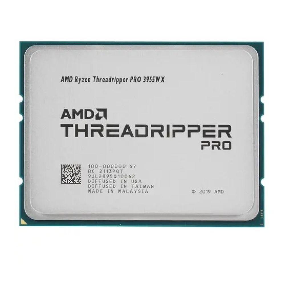 купить Процессор AMD Ryzen Threadripper PRO 3955WX, 4.3GHz, 8C/16T, 16/64MB, 280W, sWRX8, 100-100000167WOF в Алматы