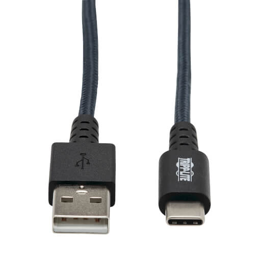 купить Кабель TrippLite/USB/USB 2.0 Cable, USB Type-A Male to USB Type-C (USB-C) Male, 6-ft./1,8 м в Алматы