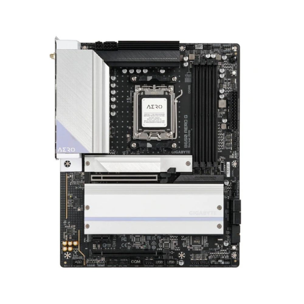 Купить Матплата Gigabyte B650 Aero G, AM5, ATX, 4DDR-5, 2хPCI-Ex16, 4SATA, 3xM.2, HDMI, 14USB в Алматы
