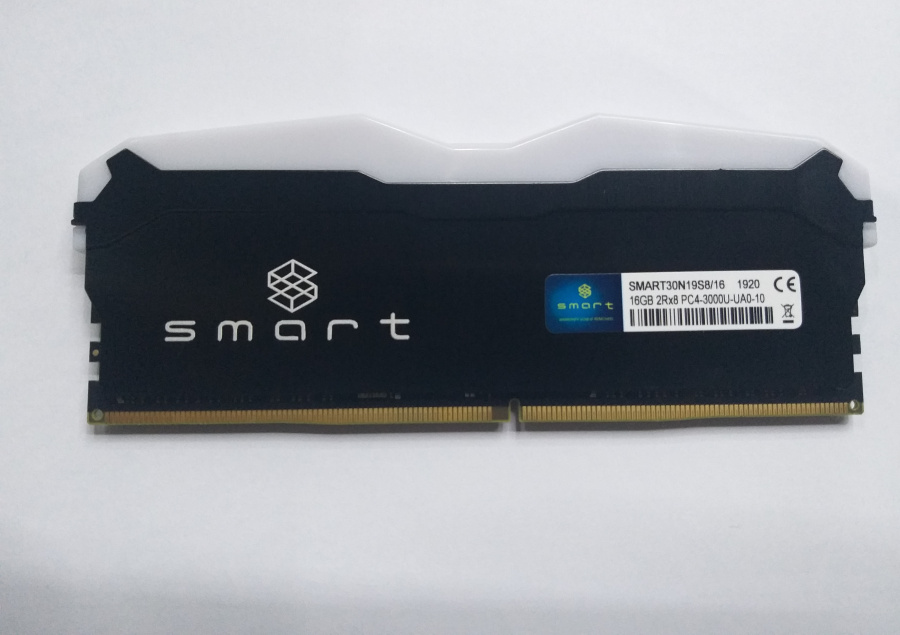 купить Оперативная память DDR4 PC-24000 (3000 MHz) 16Gb SMART HSL <heat sink w light - радиатор, подсветка> в Алматы