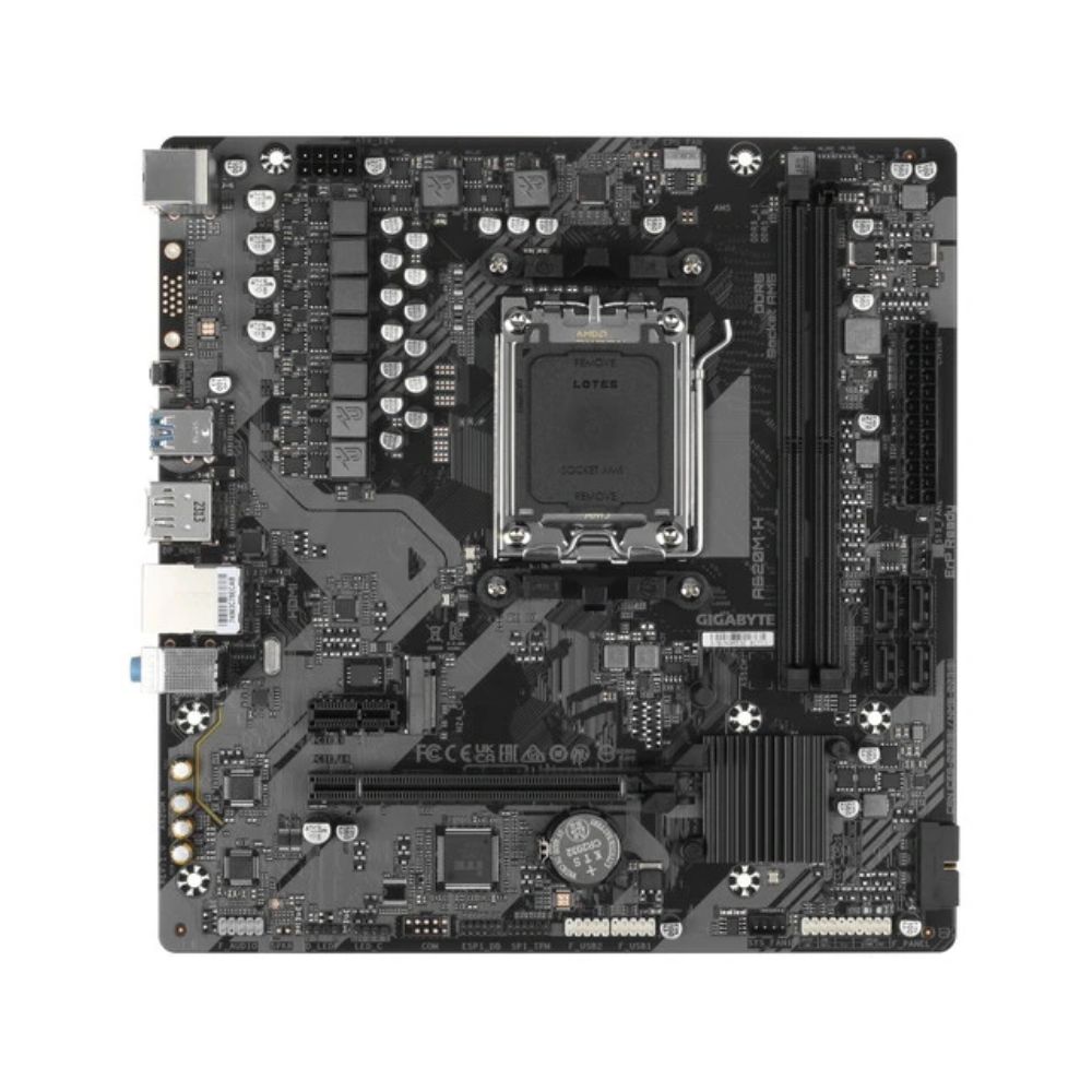 купить Сист.плата Gigabyte A620M H, A620, 2xDDR4, PCI-E4 x16, 1xPCI-E x1, 1xM.2, 4xSATA, HDMI, LAN1GbE, BOX в Алматы