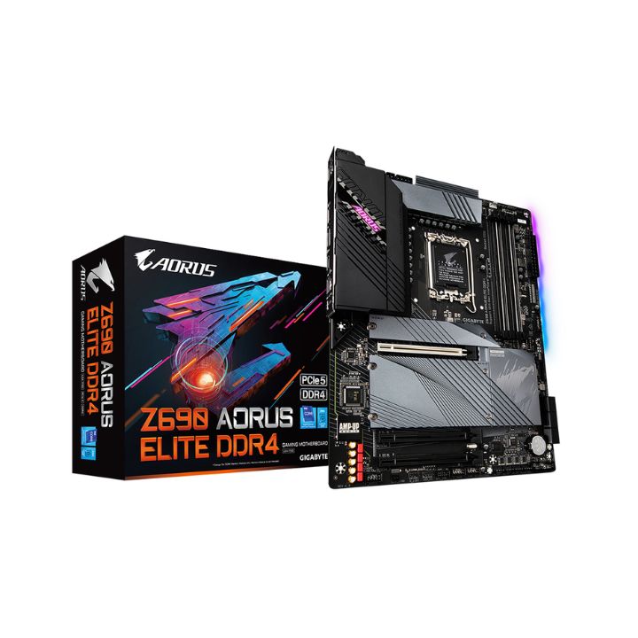 купить Материнская плата GIGABYTE Z690 AORUS ELITE DDR4, LGA1700, Z690, PCI-Ex 5.0, 1xHDMI, 1xDP, 3xM.2, в Алматы