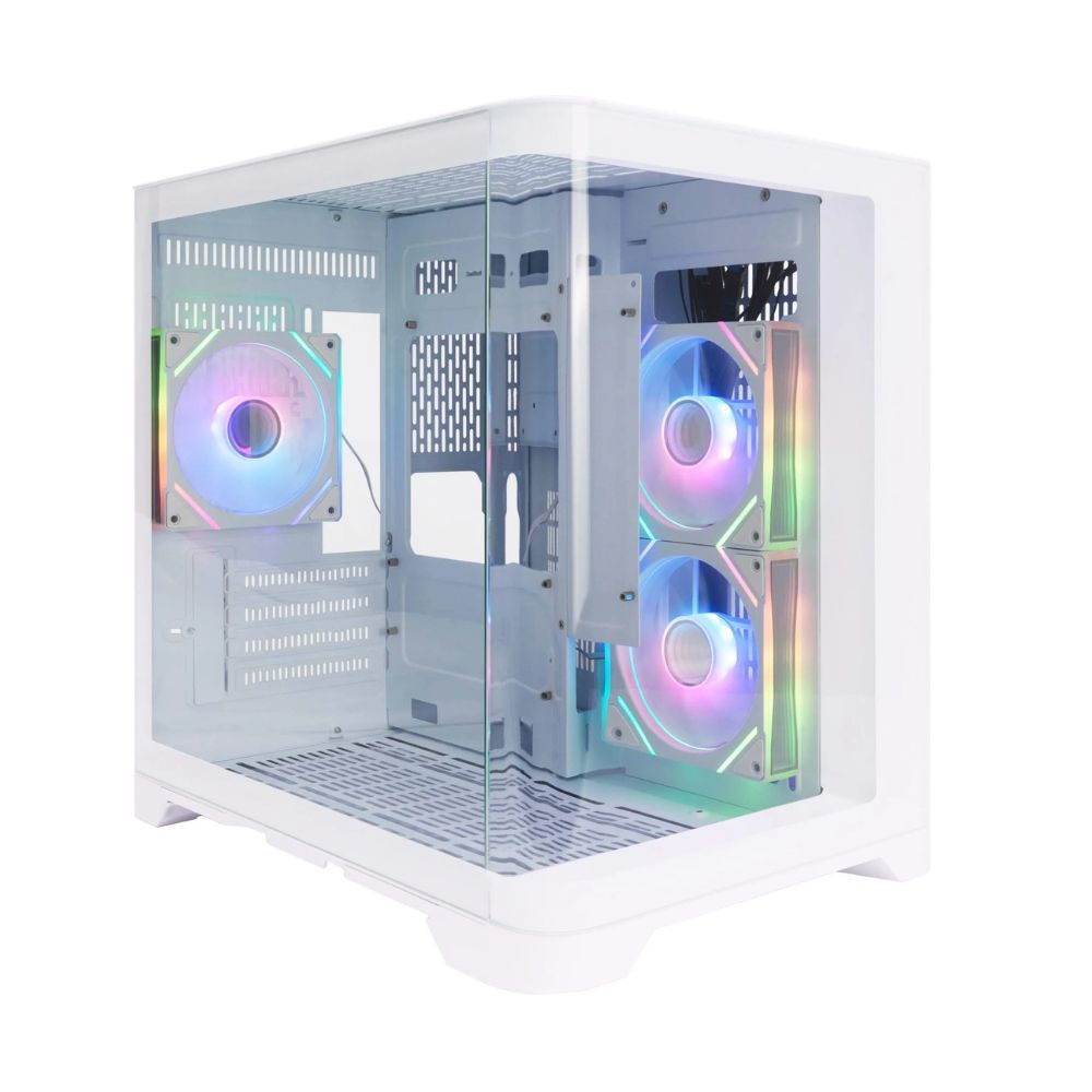 Купить Компьютерный корпус 1STPLAYER UV5 WHITE без Б/П в Алматы