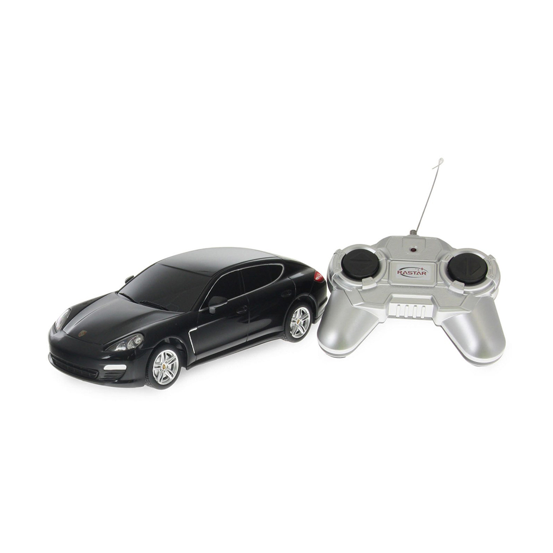 купить Радиоуправляемая машина, RASTAR, 46200B, 1:24, Porsche Panamera, Пластик, 27 MHz, Чёрный в Алматы