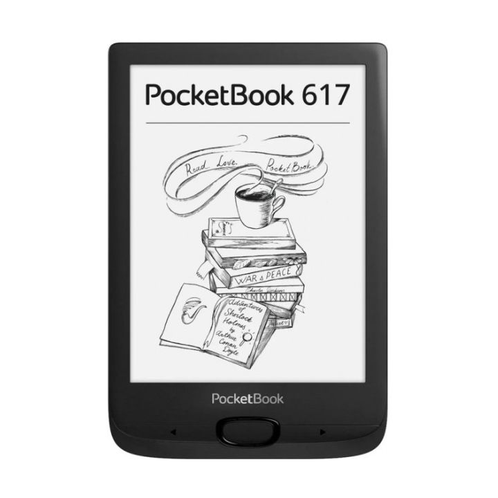 купить Электронная книга PocketBook PB617-P-CIS черный в Алматы
