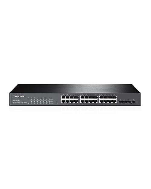 купить TP-Link T1600G-28TS (TL-SG2424) JetStream 24-портовый гигабитный Smart коммутатор с 4 SFP-слотами /  в Алматы