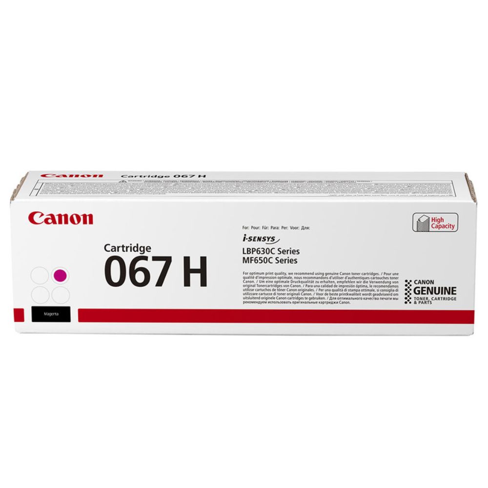 купить Картридж-тонер CRG 067H M Toner Cartridge magenta for MF651Cw&nbsp;5104C002 в Алматы