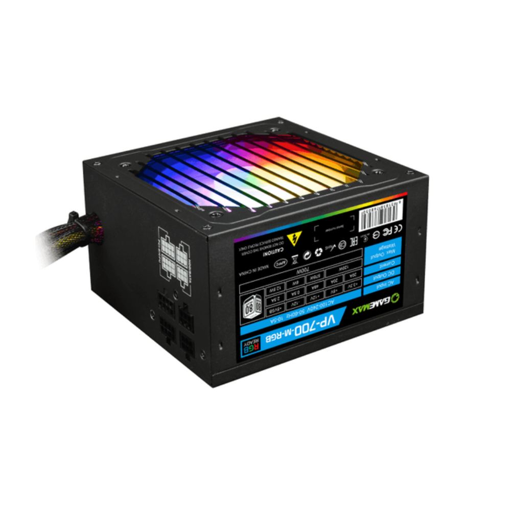 Купить БП ATX 700W GameMax VP-700, Bronze, 20 4/20 4 8/24 4/24 8, 12сm, 2x6 2p PCI-E VP-700 в Алматы
