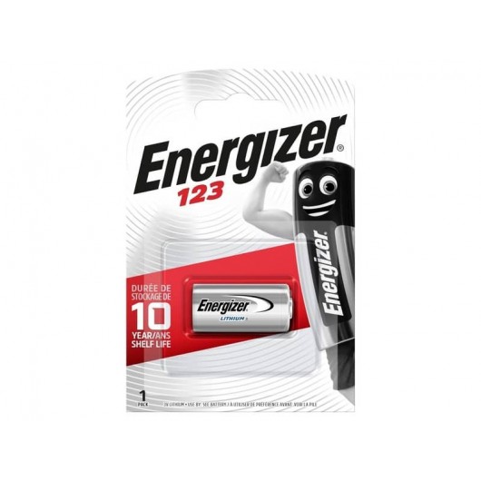 купить Элемент питания Energizer 123 Lithium - 1 штука в блистере в Алматы