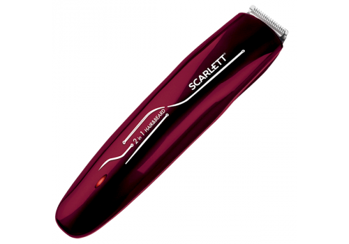 купить Машинка для стрижки волос Scarlett SC-HC63C65 бордовый в Алматы
