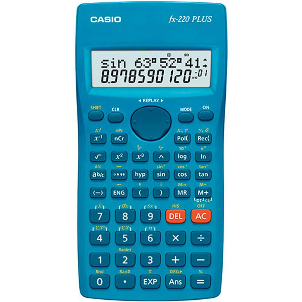 купить Калькулятор научный CASIO FX-220PLUS-2-S-EH в Алматы