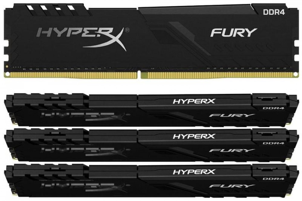 купить Модуль памяти Kingston Fury Beast RGB KF432C16BBAK4/128 DDR4 DIMM 128Gb KIT (4x32) 3200 MHz CL16 в Алматы