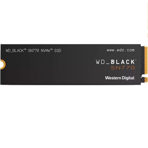 купить Твердотельный накопитель 1000GB SSD WD BLACK SN770 PCIe M.2 (2280) R5150Mb/s, W4900MB/s WDS100T3X0E в Алматы