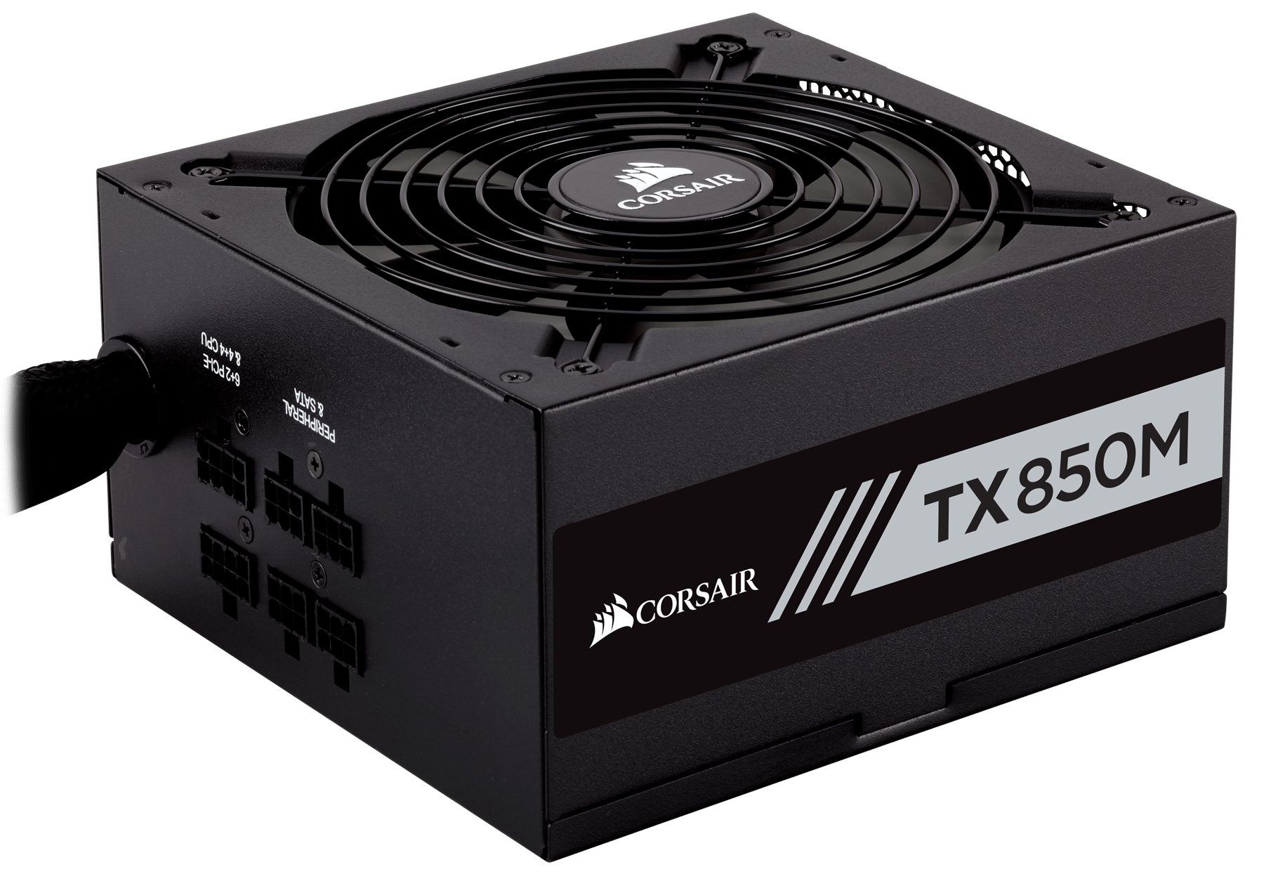 купить Блок питания ATX  850W Corsair TX850, 80 PLUS Gold, Active PFC, вентилятор 14 см, CP-9020130-EU в Алматы