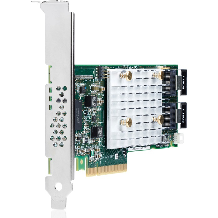 купить Контроллер RAID 830824-B21 HPE Smart Array P408i-p SR Gen10 (8 Internal Lanes/2GB Cache) 12G SAS PCIe Plug-in Controller в Алматы