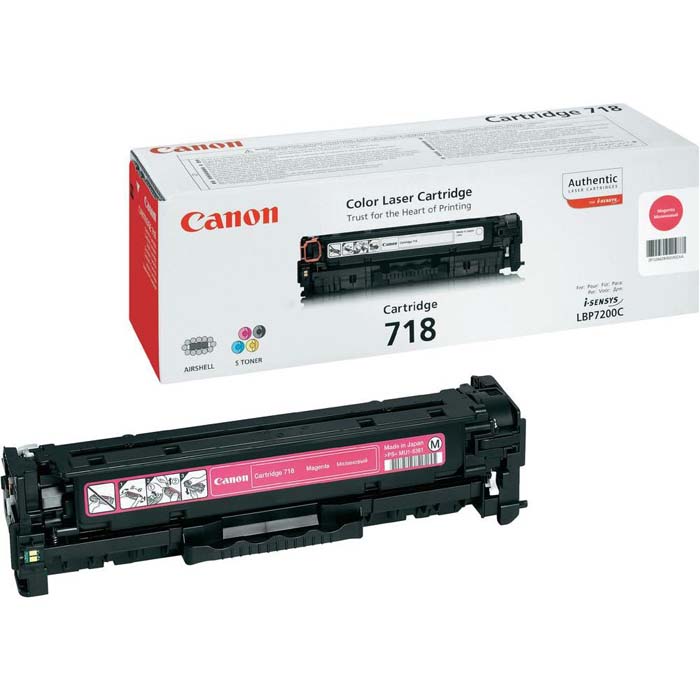 купить Картридж Canon/718M/Лазерный/пурпурный в Алматы