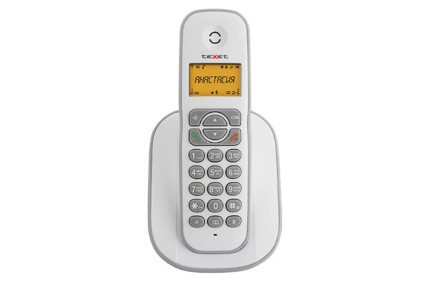 купить Бесшнуровой телефонный аппарат teXet TX-D4505A белый-серый /  в Алматы