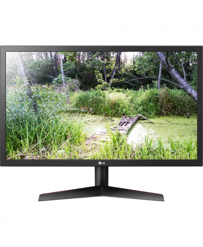 купить Монитор LG 24GL600F-B, TN, 23.6*, 16:9, FHD (1920x1080*144 Hz), 300cd/m2, 1000:1, 170/160, 1ms, HDMI, DP, Black в Алматы