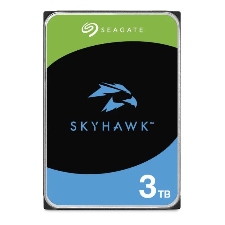 купить Жесткий диск HDD 3 Tb SATA 6Gb/s Seagate SkyHawk ST3000VX015 3.5” 256MB  (CMR record) в Алматы