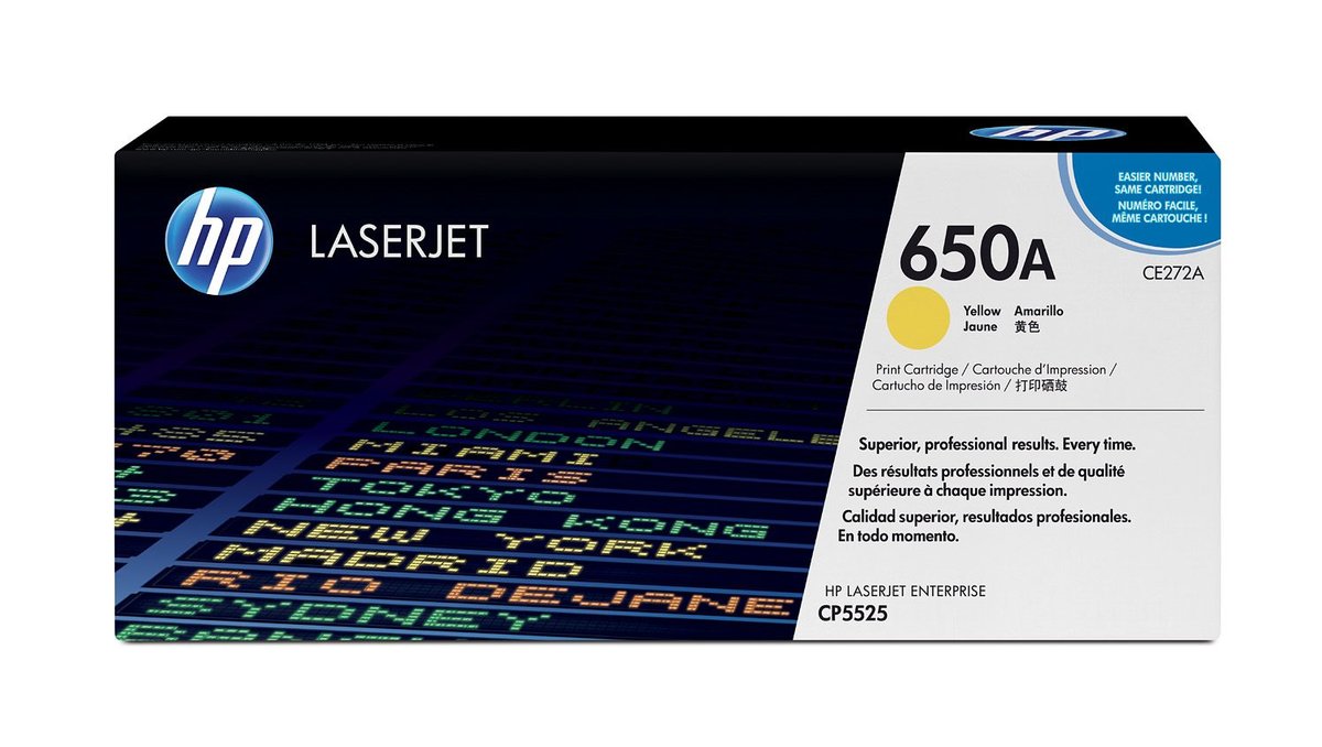 купить Картридж лазерный HP LaserJet CE272A Yellow_S Print Cartridge for Color LaserJet CP5525 в Алматы