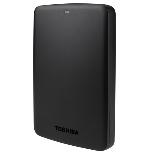 купить Внешний Жесткий диск Toshiba 500Gb 2.5* Canvio Connect II HDTC805EK3AA USB3.0, USB3.1, Черный глянцевый. ПО для резервного копирования предустановлено на HDD                                                                                              в Алматы