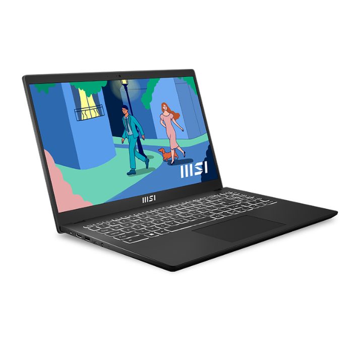 купить Ноутбук MSI Modern 15 B12M Iris Xe Graphics 15.6* FHD 512GB Classic Black в Алматы