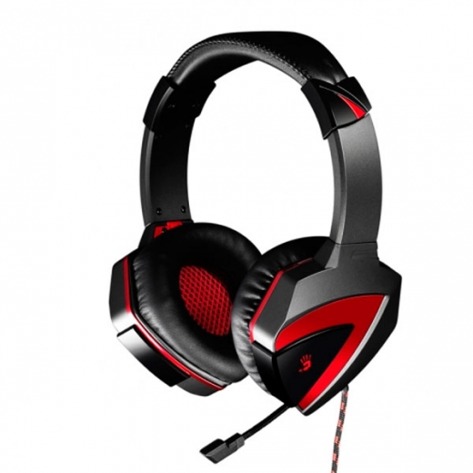 купить Наушники микрофон игровые Bloody G501 <С контроллером, 20Hz-20kHz, 32 Om, 100dB (1KHz), 2.2m> в Алматы