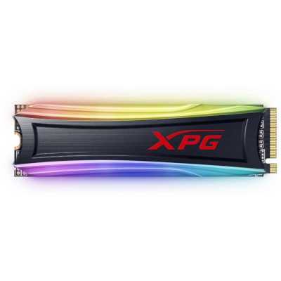 купить Твердотельный накопитель ADATA AS40G-2TT-C, XPG Spectrix S40G RGB, 2Tb, M2, 2280, Write 1900/Read3500,PCI-E Gen3 x4,NVMe в Алматы