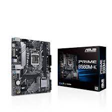 купить Материнская плата ASUS PRIME B560M-K LGA1200 2xDDR4 6xSATA3 2xM.2 D-Sub HDMI mATX в Алматы