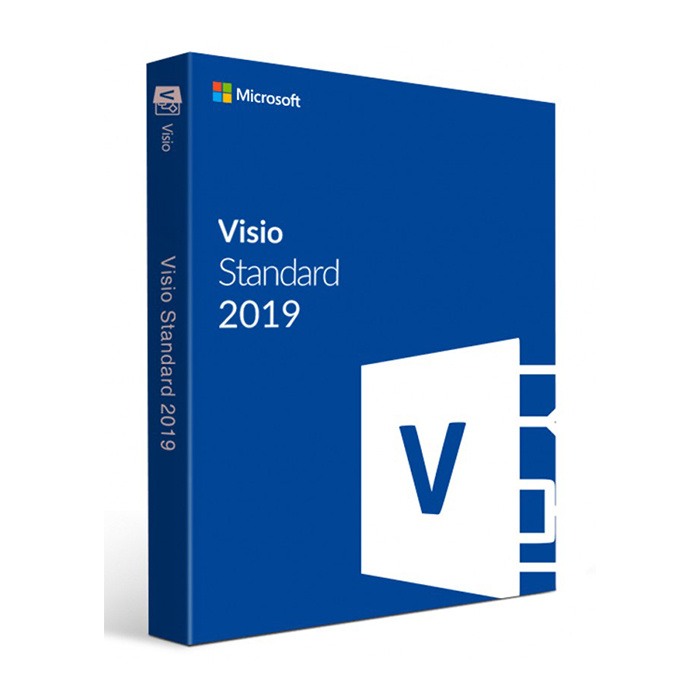 купить MS Visio Std 2019 32/64 English EM DVD в Алматы