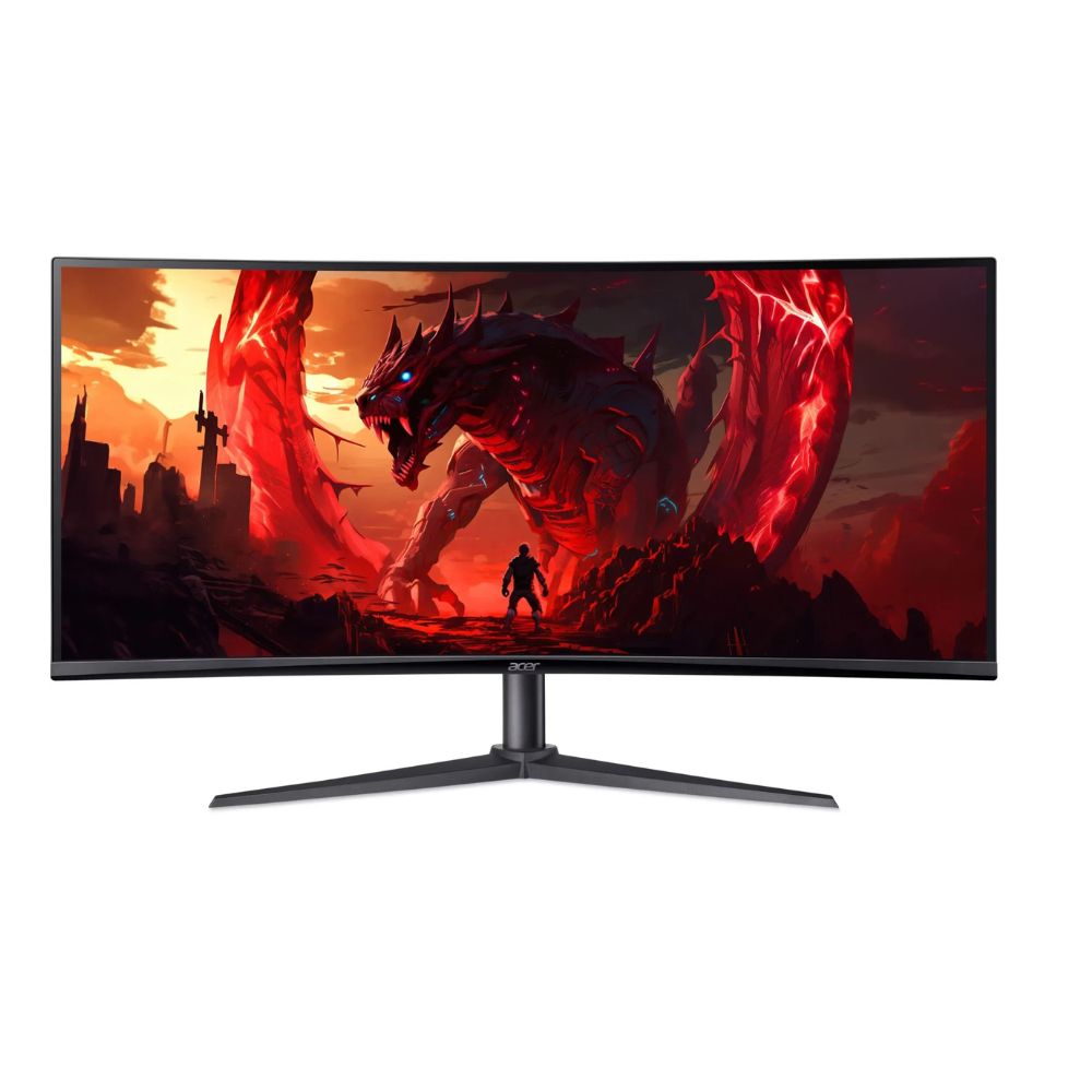 Купить Монитор 34* Acer Nitro XZ340CUHbiiphx Curved, Black-Red, VA,3440x1440@100Hz,250кд/м2,3000:1,1ms,HDMI UM.CX0EE.H01 в Алматы