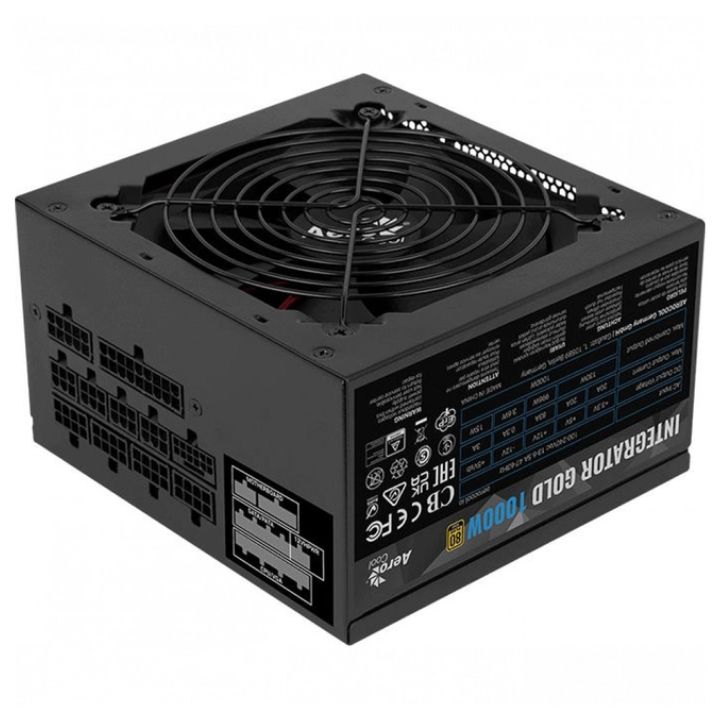 купить Блок питания Aerocool Integrator Gold 1000W ACPG-IMK0FEC.31 в Алматы