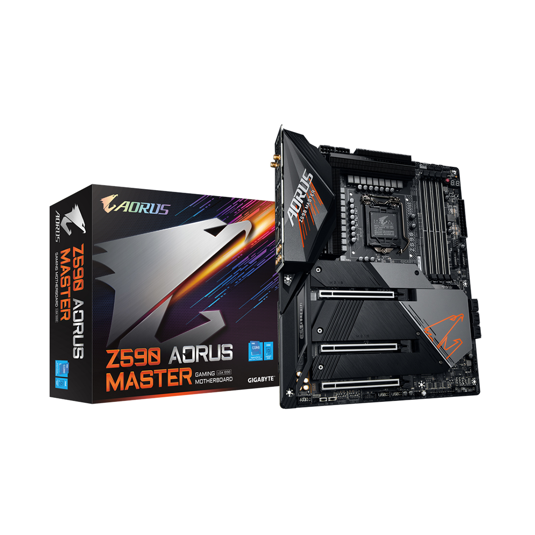 купить Материнская плата Gigabyte Z590 AORUS MASTER в Алматы