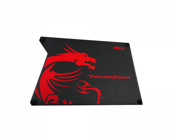 купить Коврик для мыши MSI Thunderstorm Aluminum GAMING Mouse Pad 320мм (д) х 225 мм (ш) х 2 мм (т) в Алматы