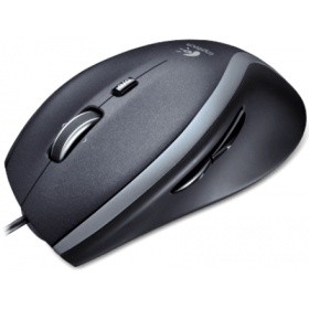 купить Мышь Logitech M500 Black (черно-серая, лазерная, 1000dpi, USB, 1.8м, 7 кнопок) в Алматы
