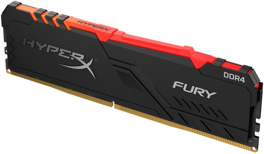 купить Модуль памяти Kingston HyperX Fury RGB HX434C17FB4A/16 DDR4 DIMM 16Gb 3466 MHz CL17 в Алматы