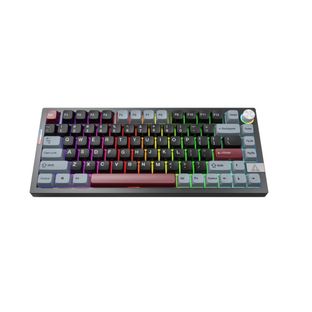купить Клавиатура беспроводная Montech MK PRO 75 DY Bluetooth/Wireless/USB, ENG/RUS, mechanical, Черная в Алматы