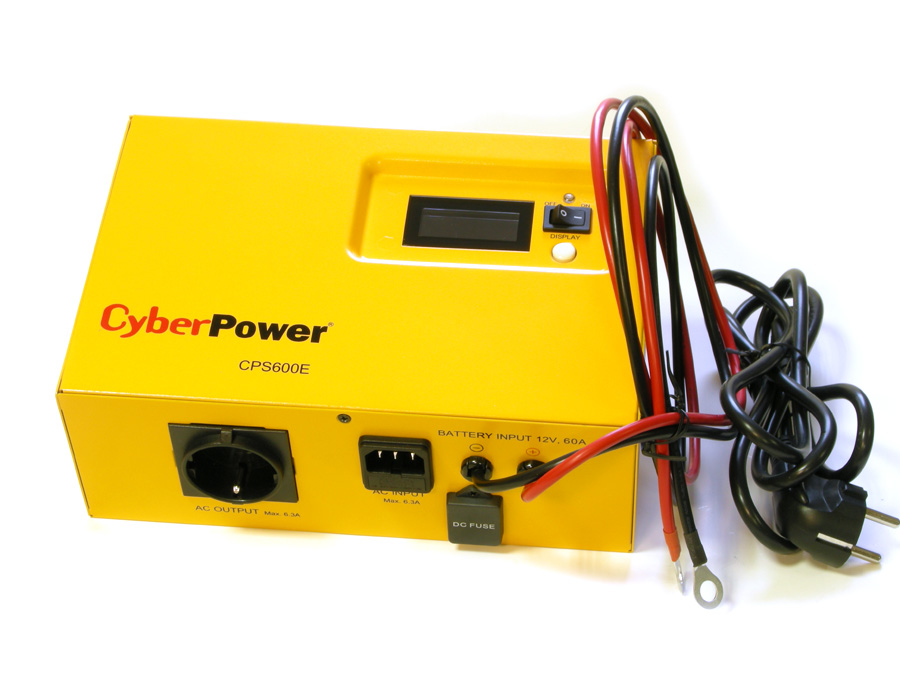 купить Автоматический инвертор CyberPower CPS 600E (600VA/420W) 12В в Алматы