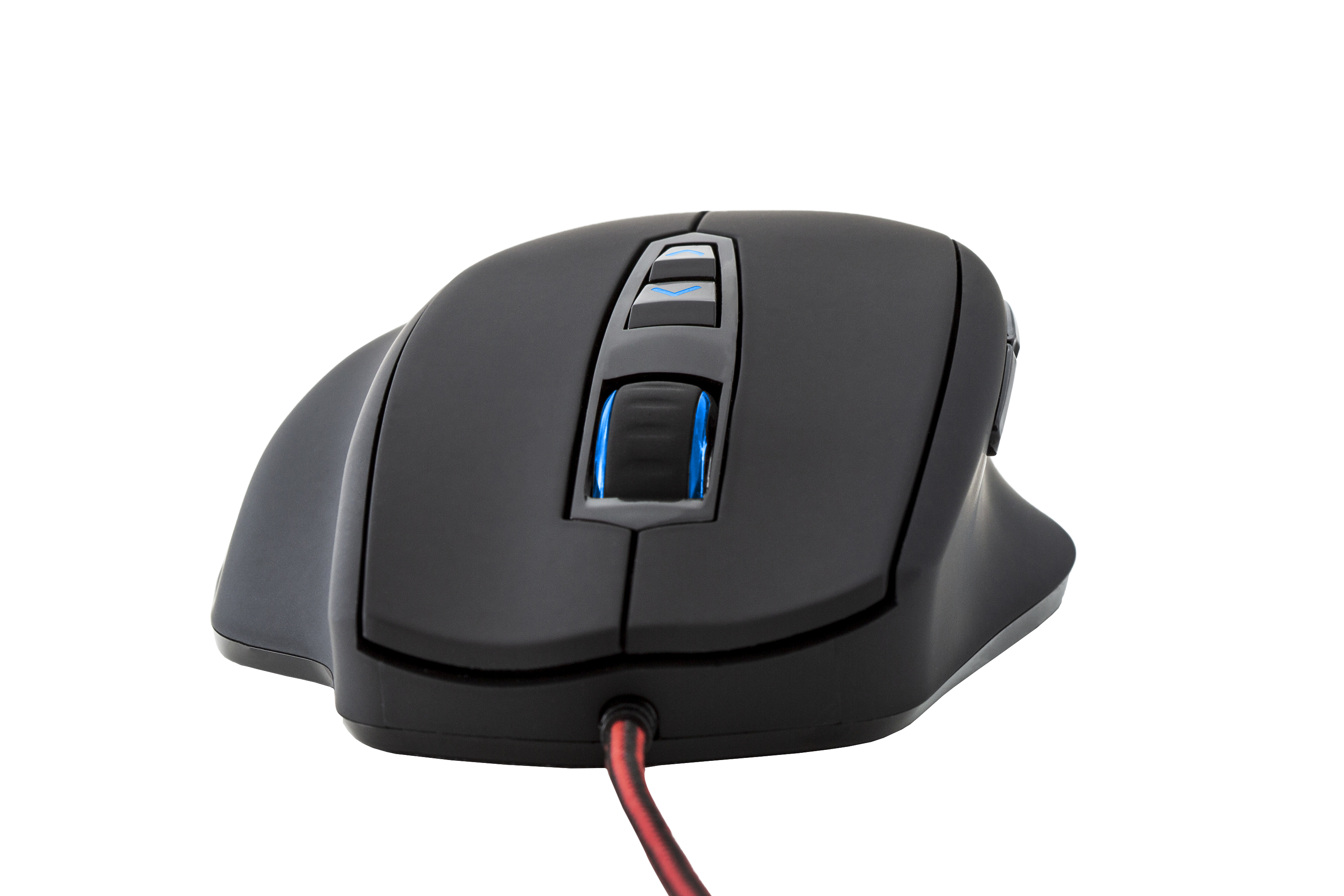 купить Мышь Dream Machines DM2 Comfy BLACK <Матовое покрытие, Оптический сенсор PMW3310DH, Плетеный шнур 1.8 m USB 5000 dpi> в Алматы