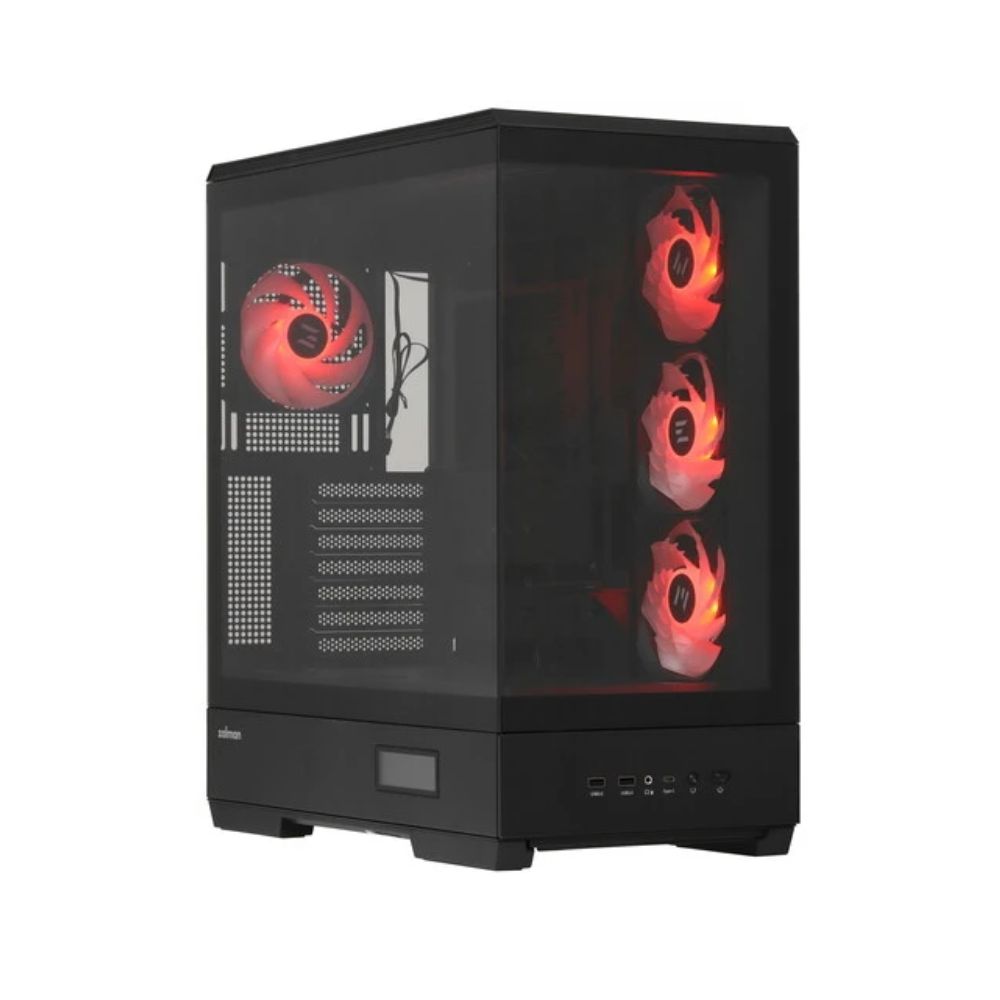 купить Компьютерный корпус Zalman P50 DS без БП, чёрный в Алматы