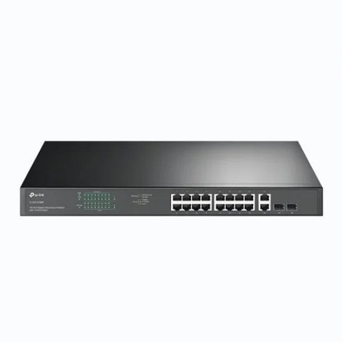 купить Коммутатор Smart GbE 16-портовый Tp-Link TL-SG2218 <JetStream&trade; 16 10/100/1000Mbps RJ45 ports   2 Gigabit SFP slots, 36Gbps> в Алматы