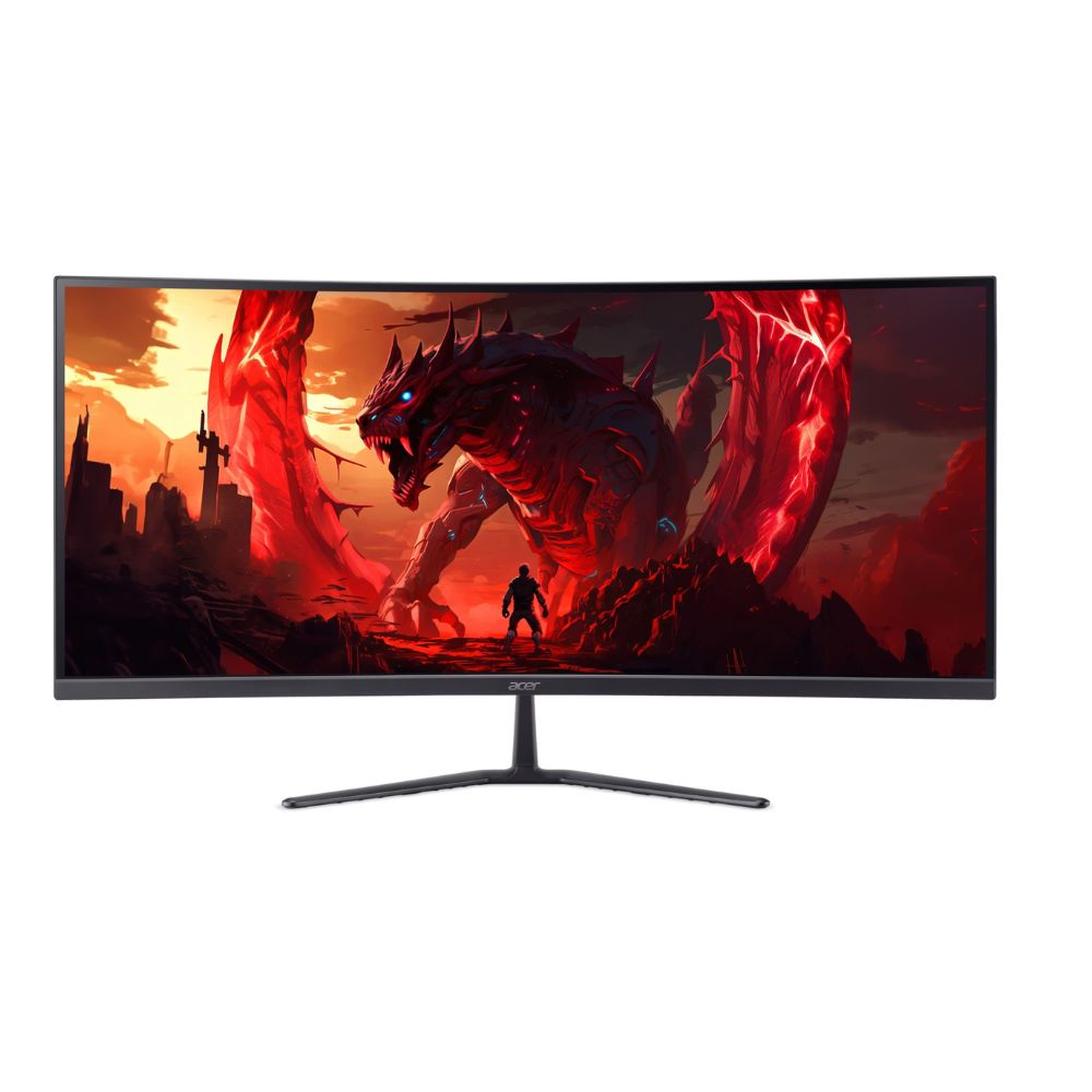 Купить Монитор 34* Acer Nitro ED340CURJ0bmiipx, Black, VA, 3440x1440@120Hz, 250кд/м2, 1ms, 2xHDMI, DP UM.CE0EE.014 в Алматы