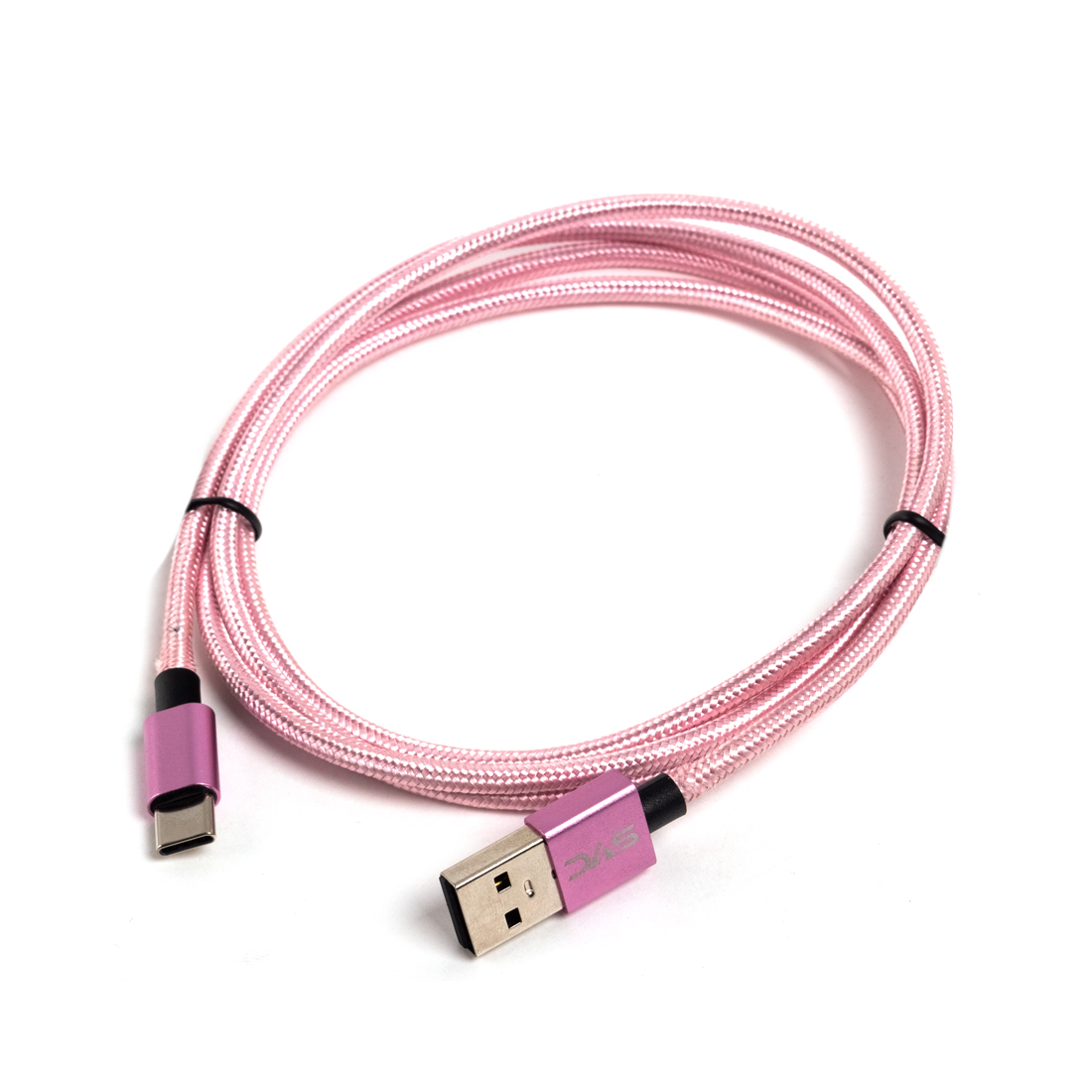 купить Переходник USB-USB Type C SVC USC-AL0120PK-P, Розовый, Пол. пакет, 1.2 м в Алматы