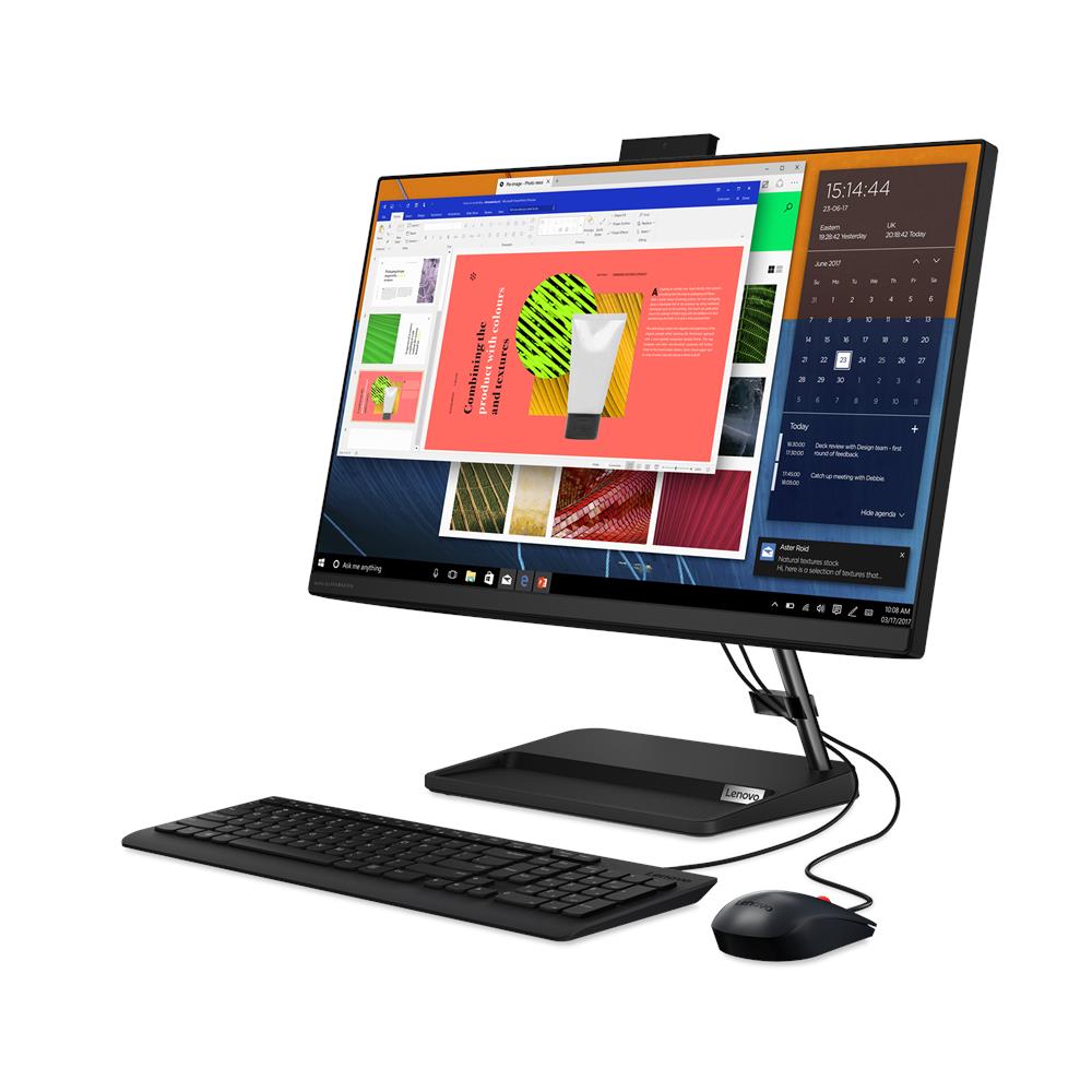 купить Моноблок Lenovo F0G1011LRK IdeaCentre AIO 3 24ALC6 23,8** FHD (1920 x 1080) IPS/AMD Ryzen 5 7430U up to 4,3GHz (6Cores)/16GB/512GB/Integrated AMDRadeon/Wi-Fi 6/BT5.2/720P HD Camera/USB mouse+keyboard/NoOS/1Y в Алматы