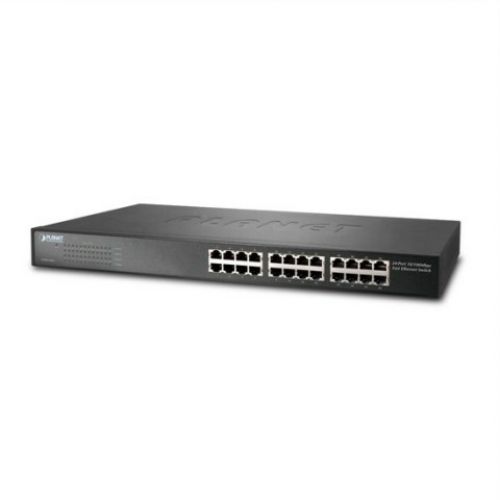 купить Коммутатор, Planet, FNSW-2401, 19-дюймовый стоечный, 24 порта 10/100М RJ45, Корпус металл, 1U в Алматы