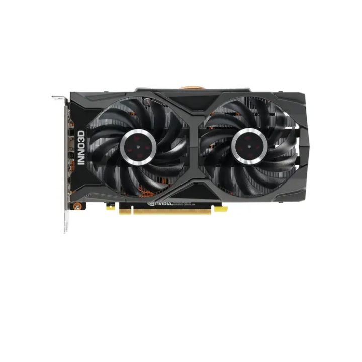 купить Видеокарта Inno3D GeForce GTX1660 SUPER Twin X2, 6G GDDR6 192bit HDMI 3xDP N166S2-06D6-1712VA15L в Алматы