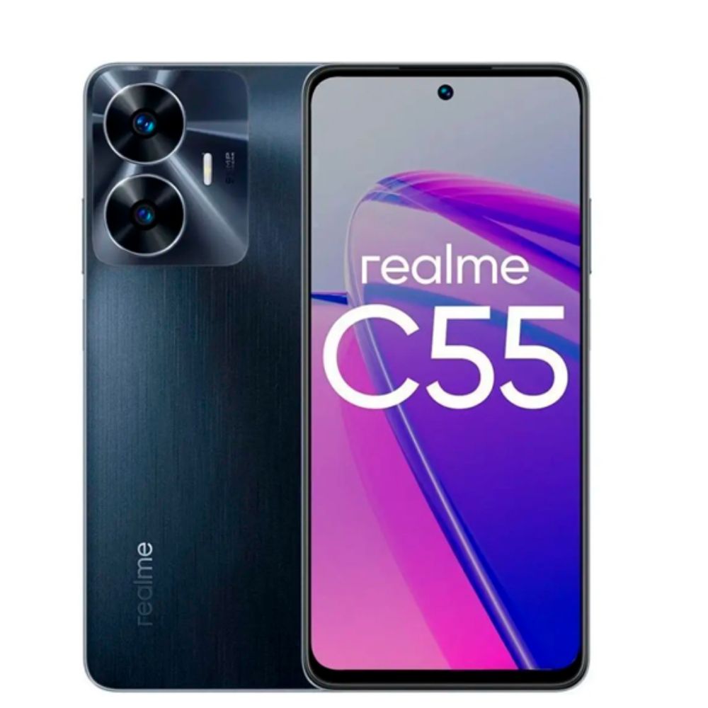 купить Смартфон Realme C55 8+256Gb Rainy Night RMX3710 INT+NFC RU в Алматы