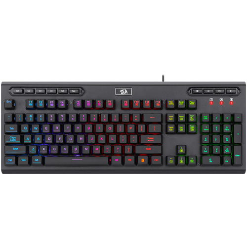 купить Клавиатура проводная игровая Redragon Skandra Pro  (Черный), USB, ENG/RU, 6 режимов подсветки. в Алматы