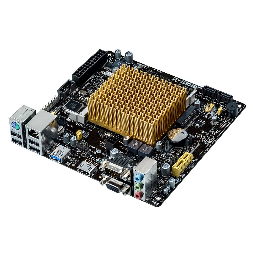 купить Материнская плата с процессором ASUS J1800I-C/CSM Intel&reg; Dual-Core Celeron J1800 (2.41 GHz) 2xSO-DIMM(1333) 2xSATA2 Intel HD Graphics 1xPCIe2.0x16, 2xPCIe2.0x1 D-Sub, HDMI, 1xCOM port(s), 1xUSB 3.0, 4xUSB 2.0 (3 Front, 3 Rear), Gigabit LAN, 8.1 CH HD в Алматы