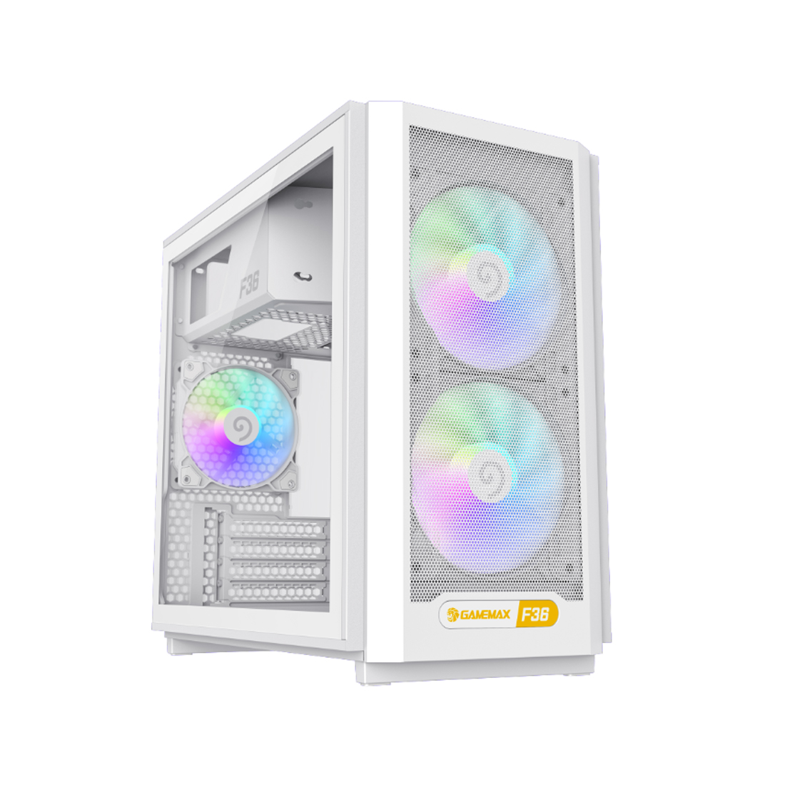 Купить Компьютерный корпус Gamemax F36 WH White без Б/П в Алматы